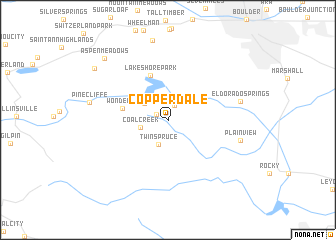 map of Copperdale