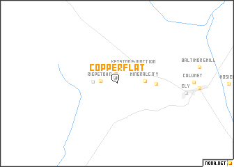 map of Copper Flat