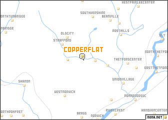 map of Copper Flat