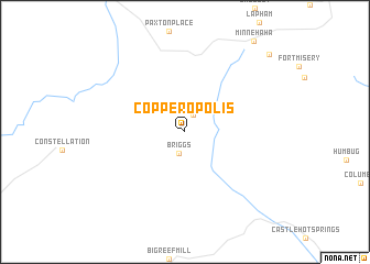 map of Copperopolis
