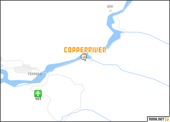 map of Copper River