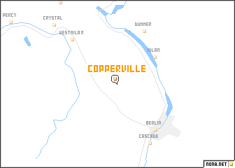 map of Copperville