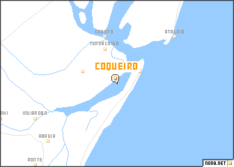 map of Coqueiro