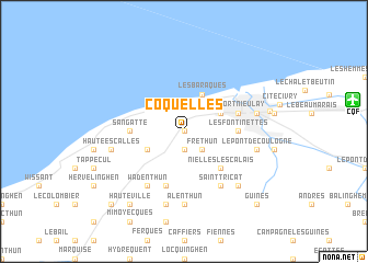 map of Coquelles