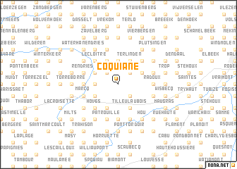 map of Coquiane