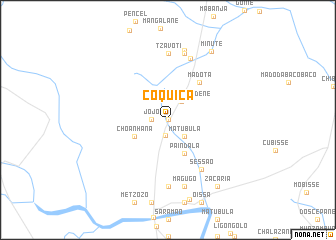 map of Coquiça