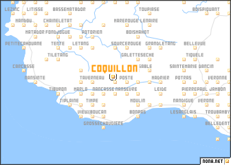 map of Coquillon