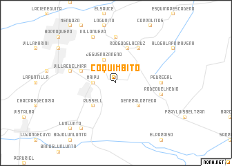 map of Coquimbito