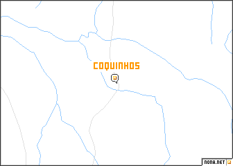 map of Coquinhos