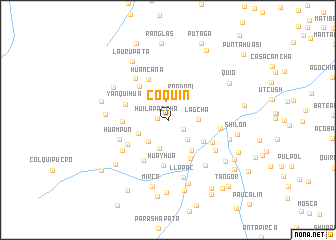 map of Coquin