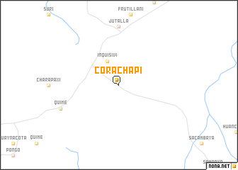 map of Corachapi