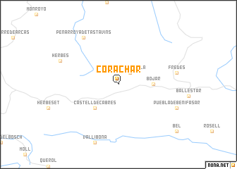 map of Corachar