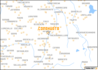map of Corahuata