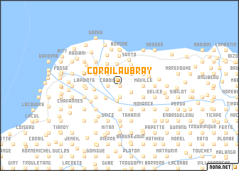 map of Corail Aubray