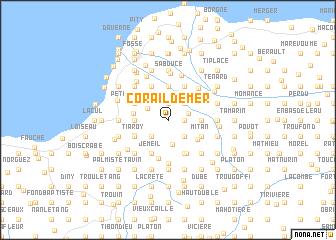 map of Corail de Mer