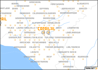 map of Corail