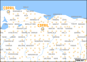 map of Corail