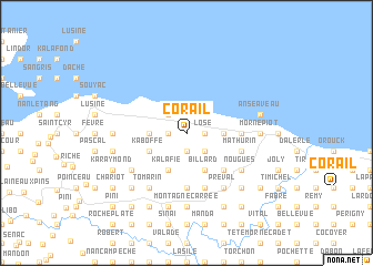 map of Corail