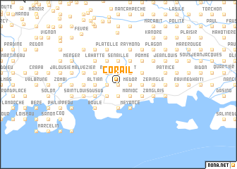 map of Corail