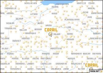 map of Corail