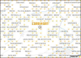 map of Coraimont