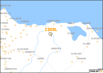 map of Coral