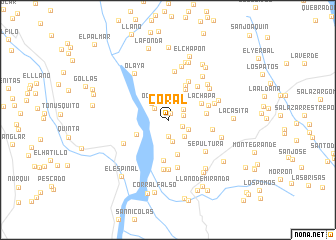 map of Coral