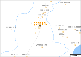map of Corazal