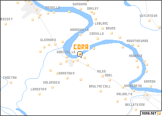 map of Cora