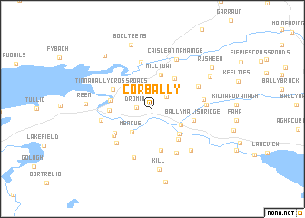 map of Corbally