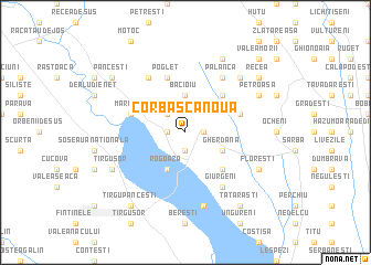 map of Corbasca Nouă