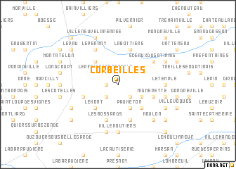 map of Corbeilles