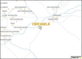 map of Corchuela