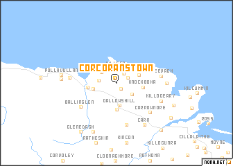 map of Corcoranstown