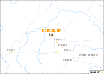 map of Cordalba