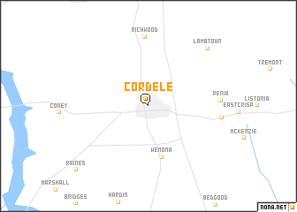 map of Cordele