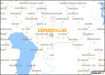 map of Cordoncillos