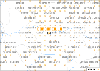 map of Cordoncillo