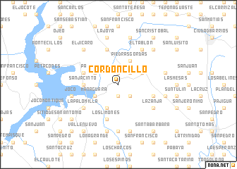 map of Cordoncillo