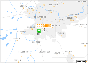 map of Cordova