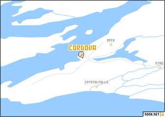 map of Cordova