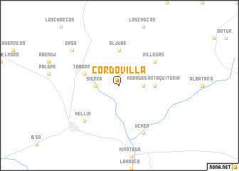 map of Cordovilla