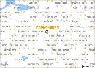 map of Cordshagen