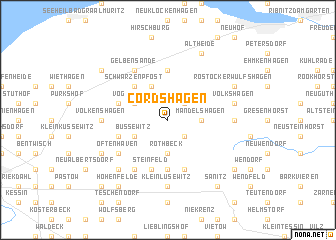 map of Cordshagen