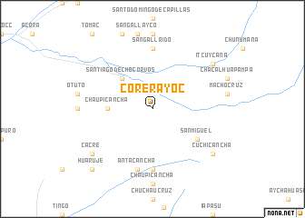 map of Corerayoc