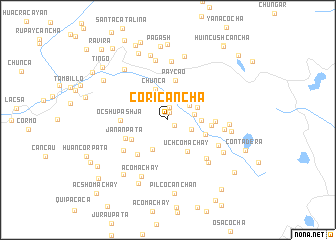 map of Coricancha