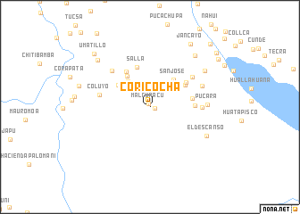 map of Coricocha