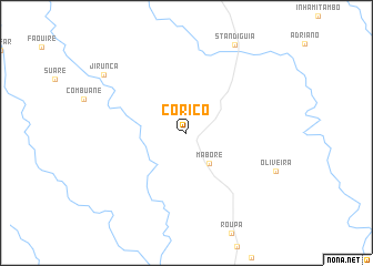 map of Córico