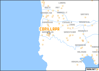 map of Corillapa