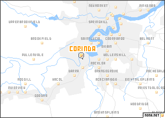 map of Corinda